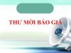 V/v đề nghị báo giá hàng hóa