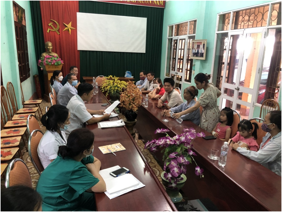 HỌP HỘI ĐỒNG NGƯỜI BỆNH TTYT HUYỆN LẠNG GIANG