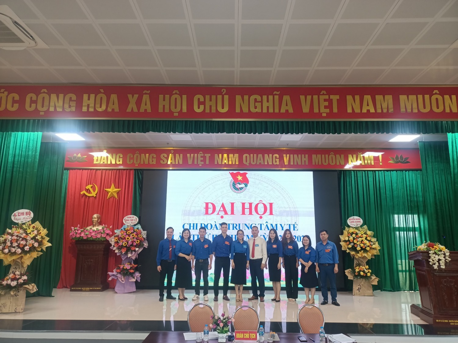 CHÚC MỪNG ĐẠI HỘI CHI ĐOÀN TRUNG TÂM Y TẾ