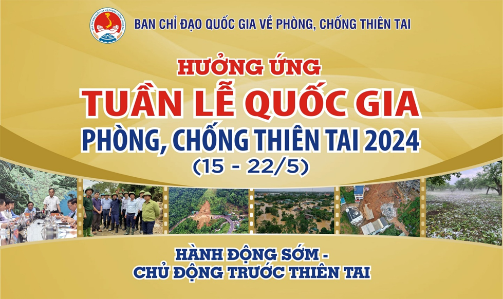 HƯỞNG ỨNG TUẦN LỄ QUỐC GIA PHÒNG, CHỐNG THIÊN TAI NĂM 2024